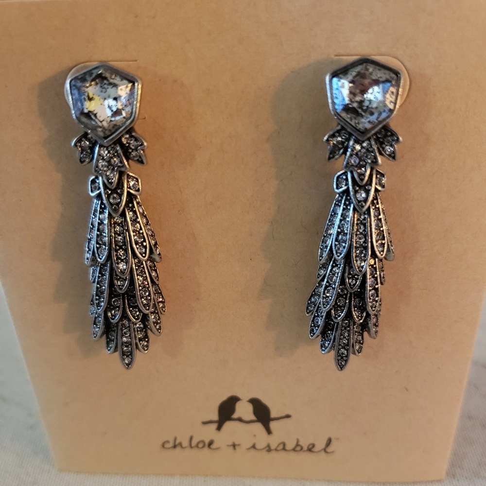 Maven Plumage Statement Earrings